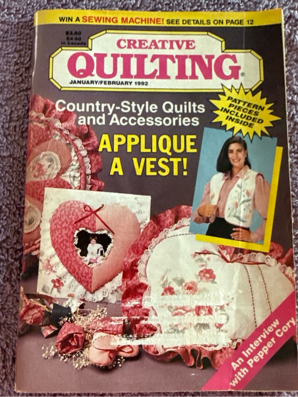 Magazine - Pink Cover (January/February 1992)